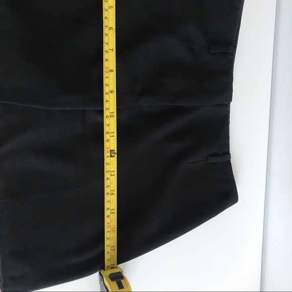 Sisley Black Straight Cut Lightweight Summer Pants Y2K 90’s - Picture 12 of 16